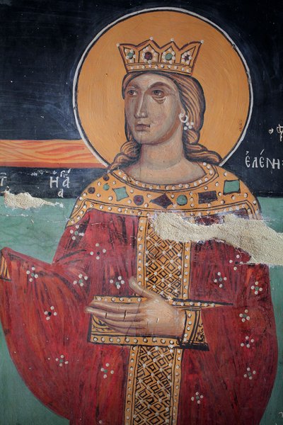 Byzantine Fresco from the 15th Century by Unbekannt Unbekannt